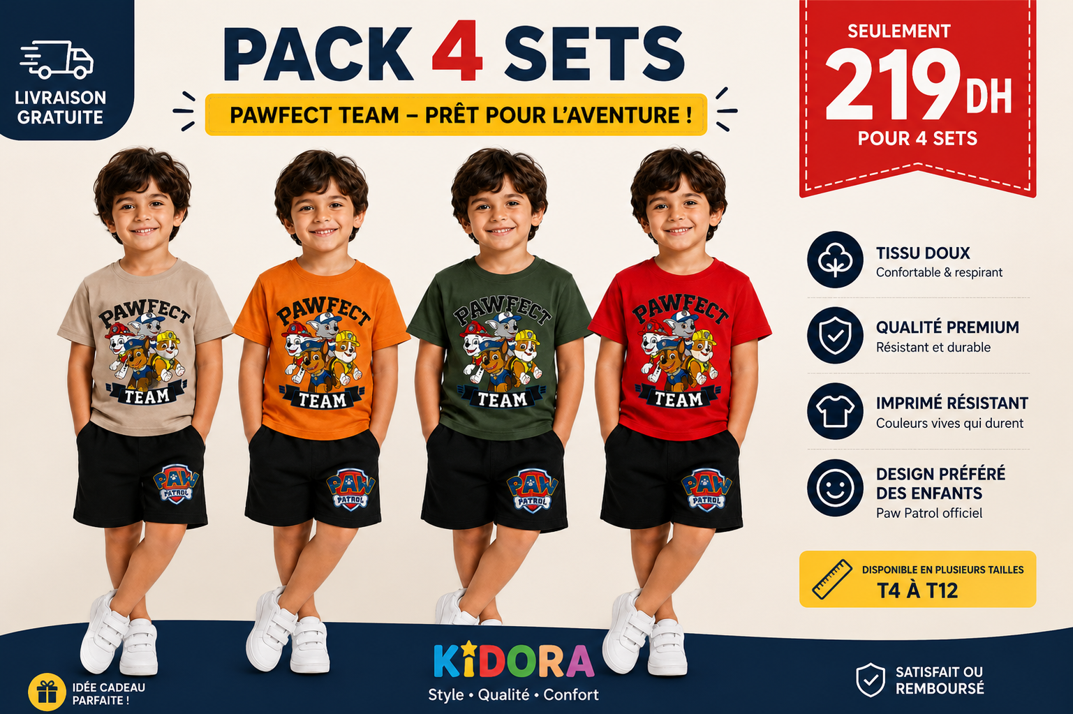 Packs ensembles enfants
